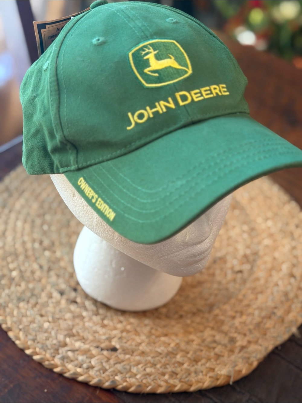 NEW John Deere Owners Edition Authentic Cary Francis Group Strap Back One Size